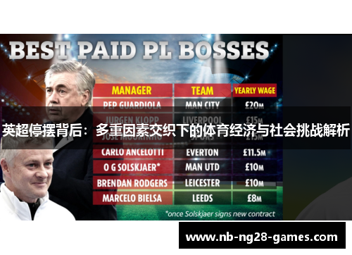 英超停摆背后：多重因素交织下的体育经济与社会挑战解析